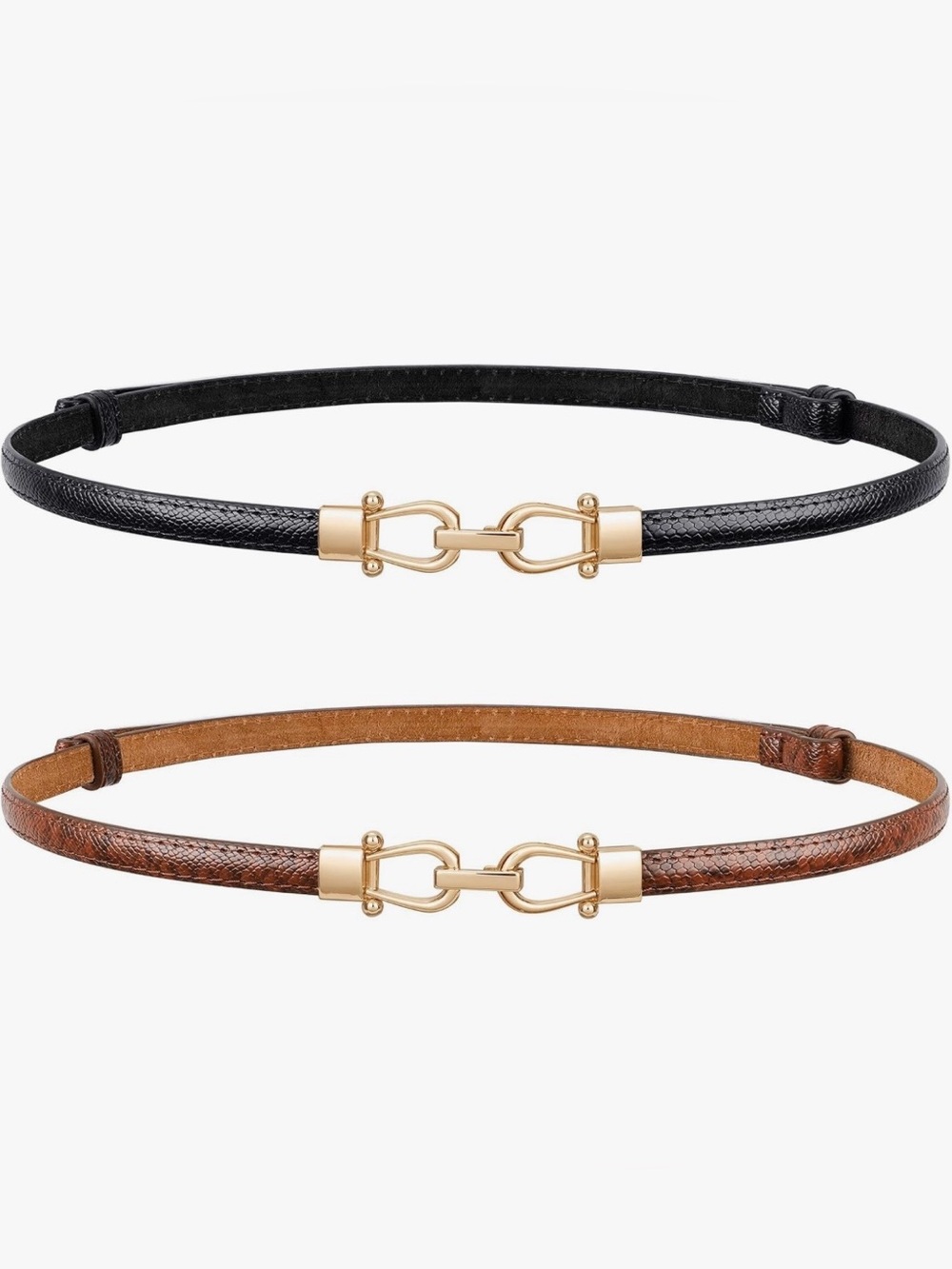 Pair of Adjustable belts (up to waist size 37”)